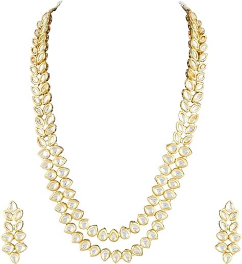 Amazon.in: Peora: Kundan Necklace Sets