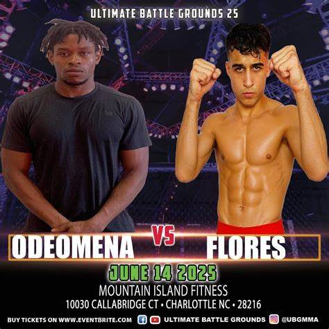 Ultimate Battle Grounds | Amateur lightweight matchup @upright.mena v ...