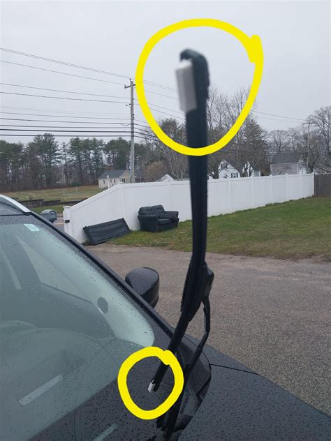 Does anyone know what these white things are on my wipers? : r/CX5