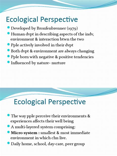 Image result for Define Ecological Approach