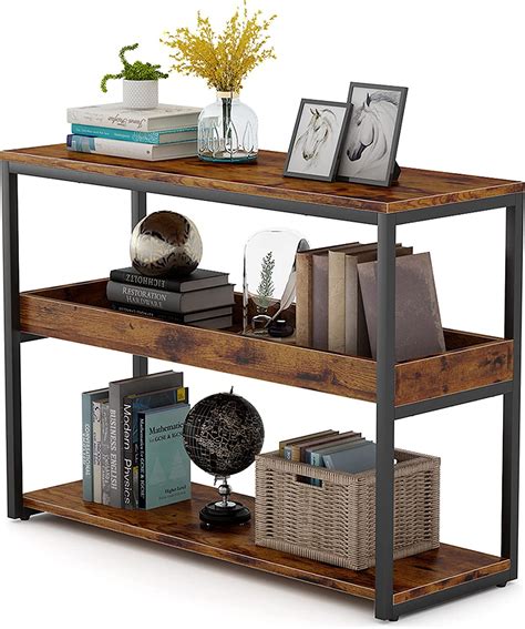 Buy Tribesigns Console Table Sofa Table Entryway Table 3-Tier ...