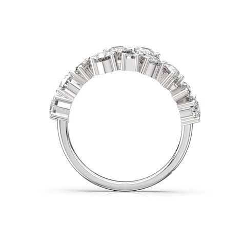 Multi-Shape Twist - Lab Grown Diamond Ring by Stefee Jewels