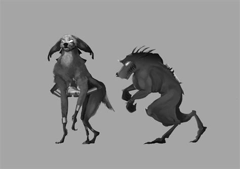 ArtStation - Original Creature Design - Hound Archon