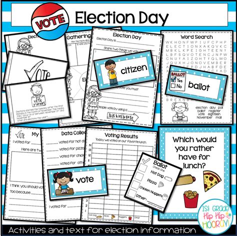 Election Day Activities 的图像结果