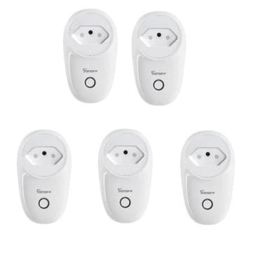 5pcs sonoff s26 10a ac90v-250v smart wifi socket br wireless plug power ...