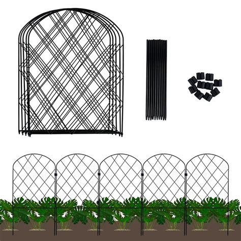 Supvox® Metal Garden Fence Outdoor - Versatile Decorative Fence for ...