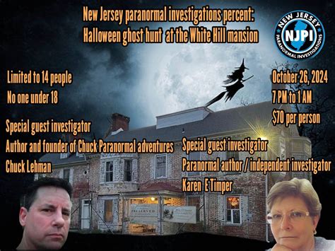 Special Halloween investigation with our guest investigators, Karen E ...