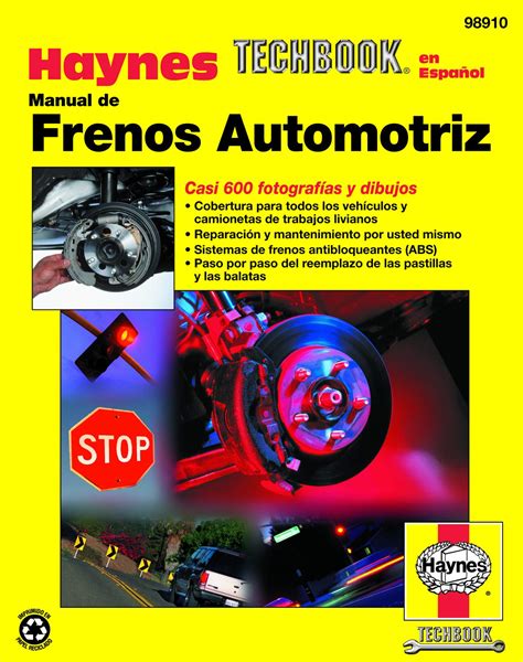 "Manual de Frenos Automotriz" Automotive Brake Manual (Spanish) (Haynes ...