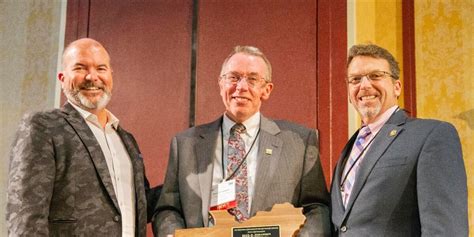 Natural resources official given award for years of service