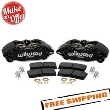 Buy Wilwood 140-13029 Black Forged DPHA Front Caliper Kit Online at ...