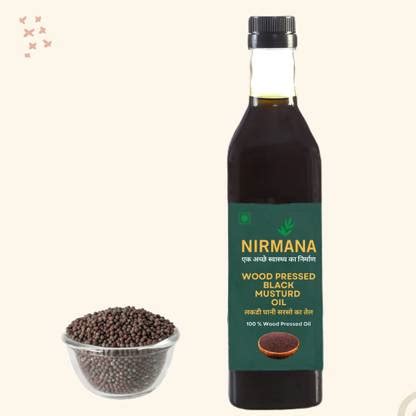 Nirmana Wood Pressed Mustard Oil Plastic Bottle Price in India - Buy ...