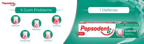 Pepsodent Expert Protection Gum Care+ Toothpaste, Reduces Gum Problems ...