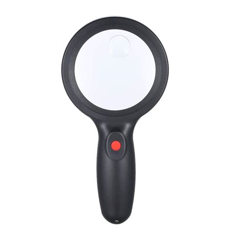 Tomshine 18 LED Handhold Magnifying Lamp DC4.5V 1W 5X/15X Magnifier ...