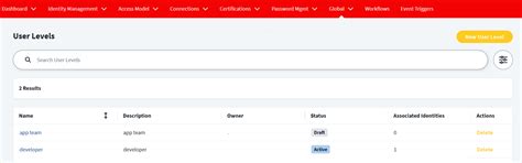 Custom User Levels in SailPoint ISC - BLS 360