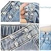 DAZZLIQ 4Pcs Jeans Tightening Clips Jeans Adjustable Pins for Women ...