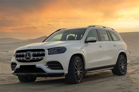 Rent Mercedes Benz GLS White in Dubai - SUV - Octane.Rent