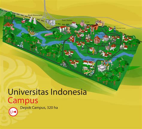 Peta Kampus UI Depok dan Salemba ~ Arek Suroboyo UI