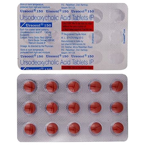 Ursocol 150 - Strip of 15 Tablets : Amazon.in: Fashion