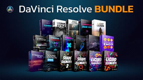 DaVinci Resolve Bundle for After Effects and Premiere Pro - AEJuice