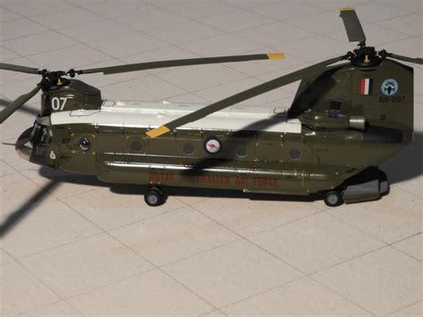 Boeing Vertol CH 47C Chinook, A15-007, 12 Sqn RAAF, Amberley Qld, 1975. - 1/72 ADF helicopters ...