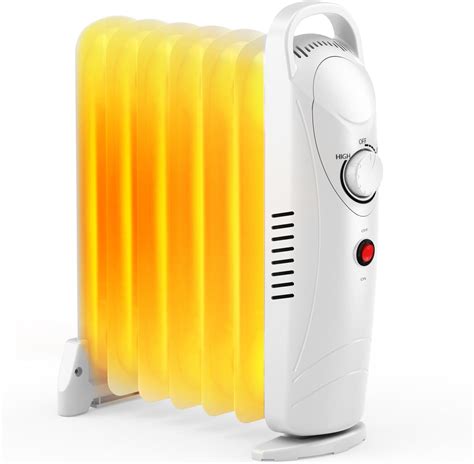 Amazon.com: Air Choice Oil Heater, 700W Oil Filled Radiator Heater with ...