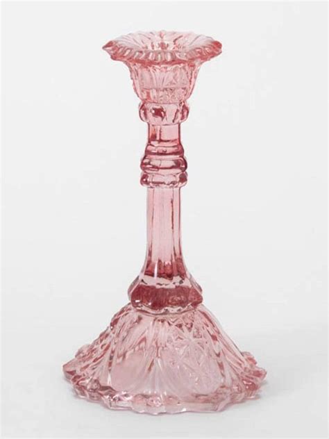 Buy Vintage Recyled Glass Candle Holders - Tall - Set Of 2 Online ...