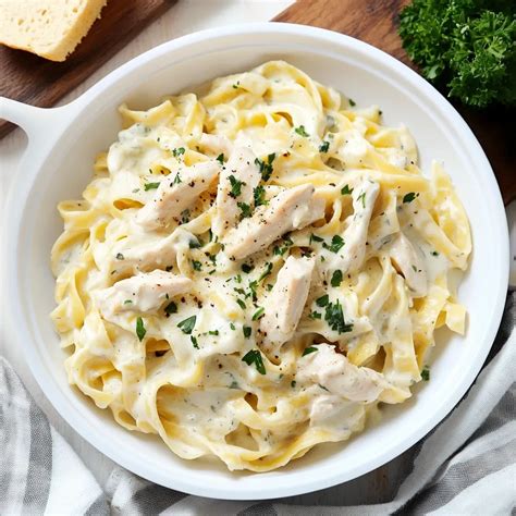 Quick and Easy Low Calorie Chicken Alfredo Recipe