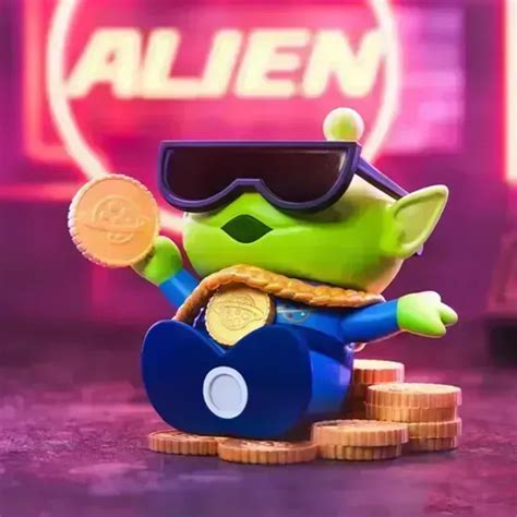 POP MART DSNY Pixar Alien Immersive Experience Series Blind Box