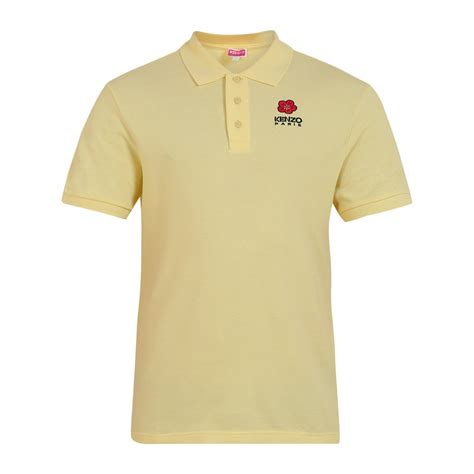 Buy Men Yellow Solid Polo Polos Online - 972373 | The Collective