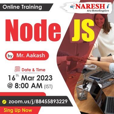Best Online Node Js Training In India 2023 - Professional Course In ...