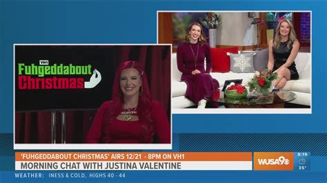 Actress Justina Valentine talks about her new holiday movie ...