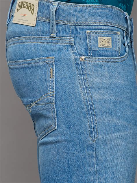 Men's Light Blue Slim Fit Jeans – Killer Jeans
