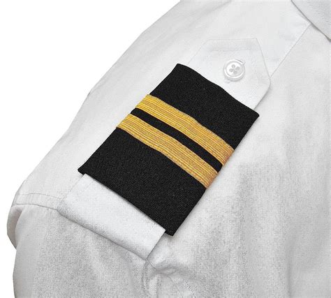 Aero Phoenix Professional Pilot Uniform Epaulets - Two Bars - Gold ...