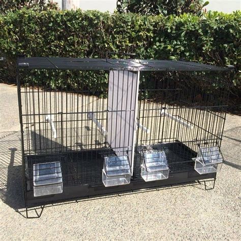 Mcage 4 of Stack and Lock Double Breeder Cage Bird India | Ubuy