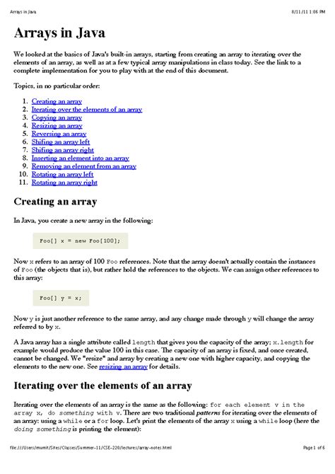 Image result for Array Java-PDF