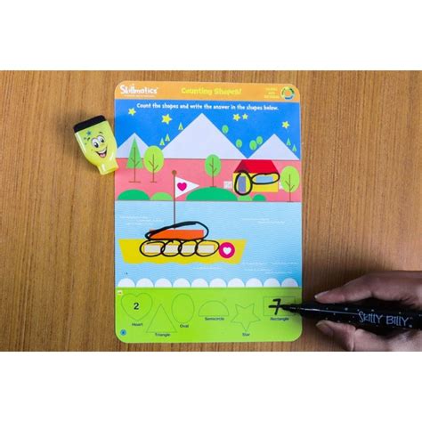 Skillmatics Educational Game - Shapes and Patterns, Reusable Activity ...