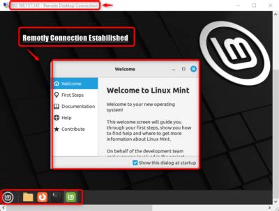 Image result for Remote Connection Linux Mint