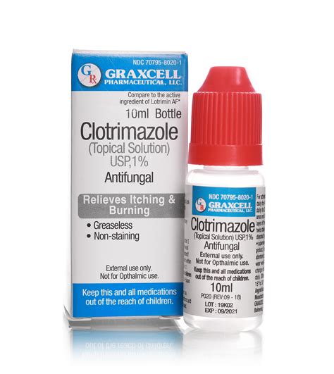 Clotrimazole 1% | ( Generic Lotrimin Solution ) | Antifungal Topical ...