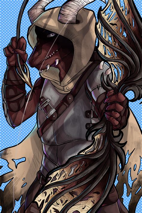 Lilded Tazkul - Art Trade by BlackieBird on DeviantArt