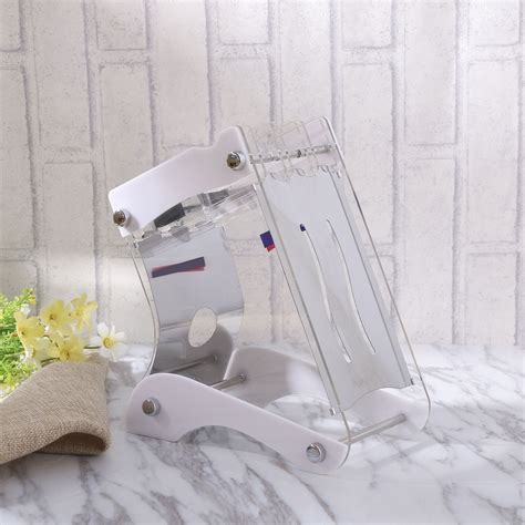 GETAJGHSD 1Pack Acrylic Organizer Rectangular Knife Storage for Homeowners in 8.3X4.3X8.7In ...