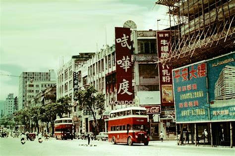 六十年代香港街頭相片 Hong Kong in 1960s｜重製