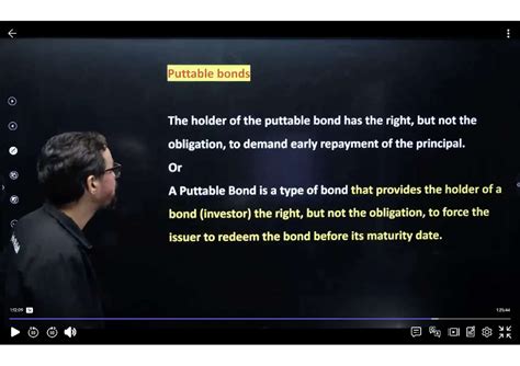 Puttable bonds and mutual funds overview: Key concepts and types - Studocu