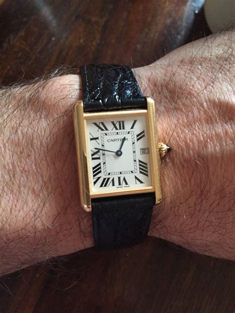 Cartier Tank Louis! Gorgeous! | Vintage cartier watch, Cartier watches ...