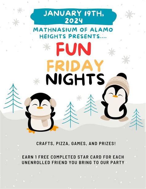 Fun Friday Night!, Mathnasium of Alamo Heights, San Antonio, January 19 ...