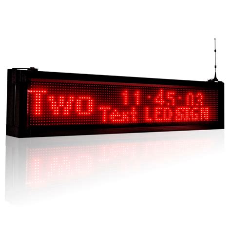Leadleds 40in Outdoor Led Sign Board Wireless Fast Programmable Super