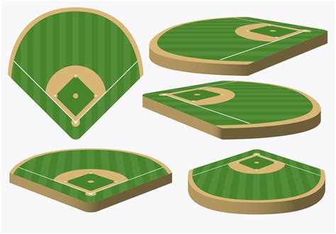 Baseball Diamond Vector 的图像结果