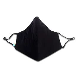 Buy Apollo Life Reusable Face Mask 6ply, Black, 3 Count | 19 Minutes ...