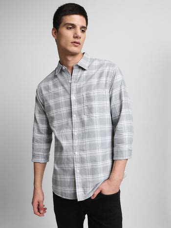 Men's Light Grey Casual Shirt – DENNIS LINGO