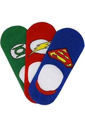 BALENZIA SocksXpress Justice League Kids No Show Socks with Anti Slip ...