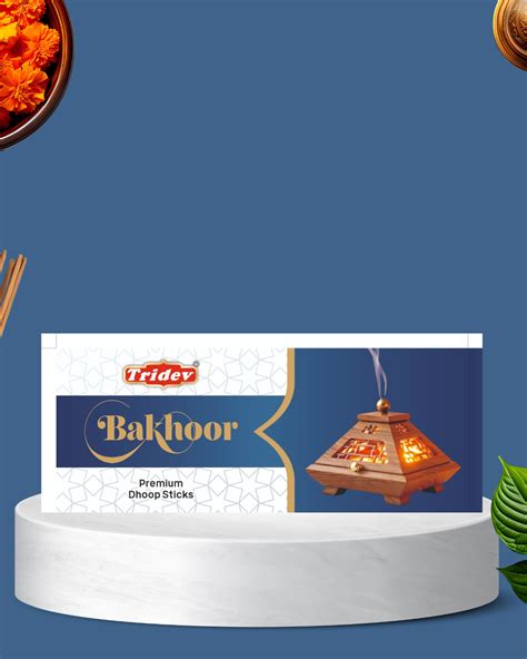BAKHOOR PREMIUM DHOOP STICKS 12 PACKS OF 80 GMS X 100 EACH – Tridev